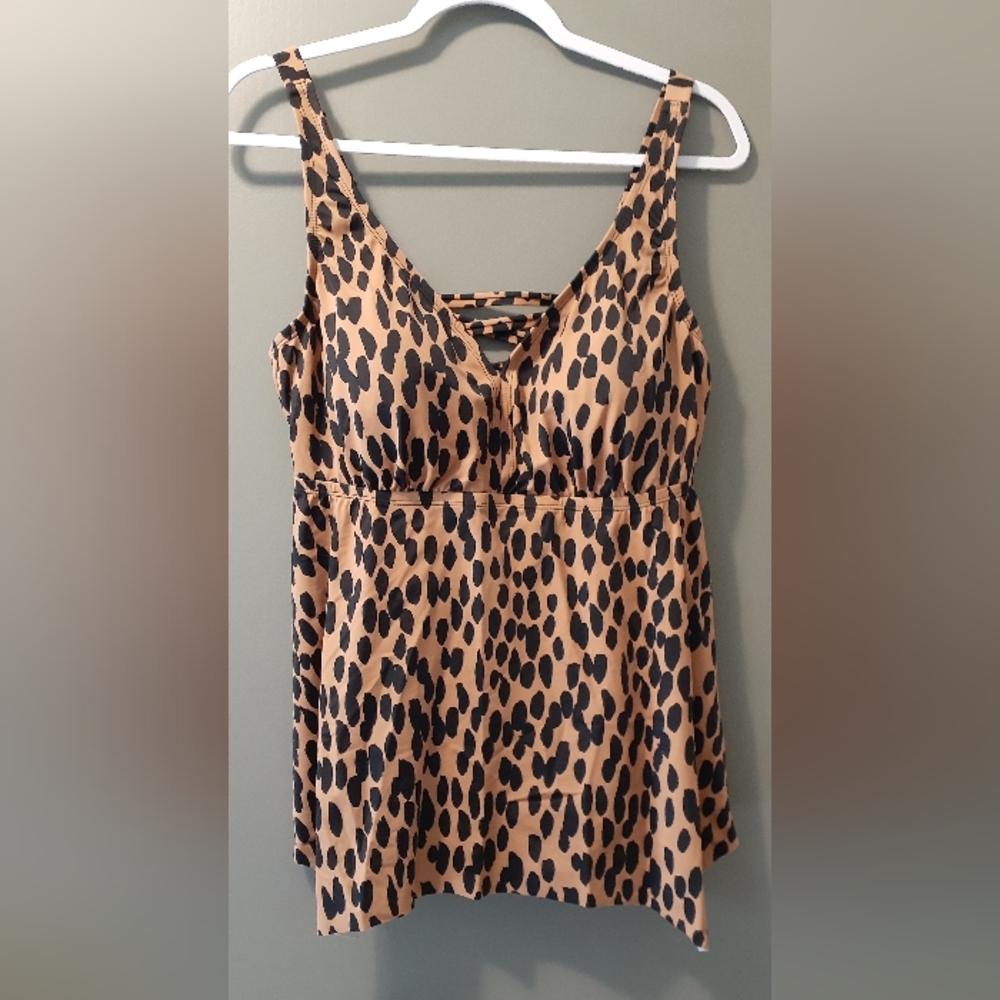 TANKINI animal print size 1X